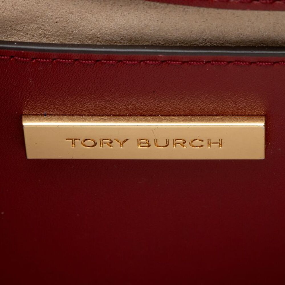 Tory Burch Quilted Patent Leather Robinson Shoulder Bag - Picture 7 of 12